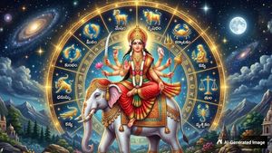 అక్టోబర్ 11 నుంచి శరన్నవరాత్రులు..ఏనుగుపై భూలోకానికి దుర్గమ్మ.. ఆ 3 రాశుల వాళ్లకి ఇక అంతా డబ్బే డబ్బు!