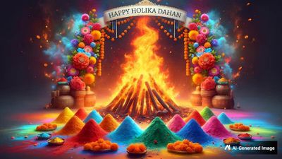 Holika Dahan 2026 Wishes: जल जाए सारी बुराई, बढ़े प्यार और विश्वास; होलिका दहन पर भेजें ये शुभकामनाएं