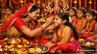 Navratri 2026 Kanya Pujan: अष्टमी और नवमी तिथि पर कैसे करें कन्या पूजन? जानिए पूरी विधि, शुभ मुहूर्त और नियम