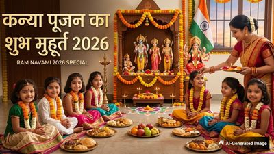 Ram Navami 2026 Date: 26 या 27 मार्च, कब है रामनवमी? जानें शुभ मुहूर्त और कन्या पूजन की विधि