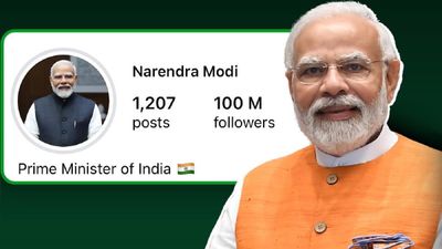 PM Modi Creates History: First Leader With 100 Million Followers On Instagram, Pulls Ahead Of Donald Trump