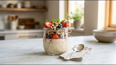 Your No Cook Healthy Morning Overnight Oats Recipe