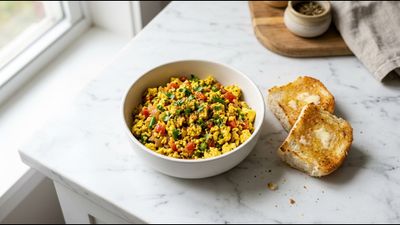 Protein Packed Morning Boost: The Ultimate Paneer Bhurji Recipe