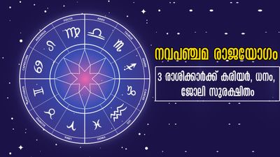 നവപഞ്ചമ രാജയോഗം: മേടമുള്‍പ്പടെയുള്ള രാശിക്കാരില്‍ മാര്‍ച്ച് 5-ന് നിര്‍ണായക മാറ്റം