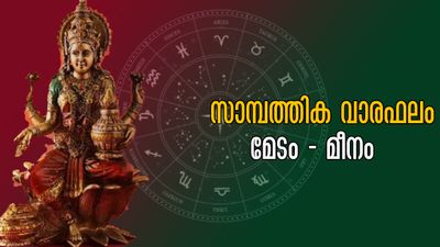 സാമ്പത്തിക വാരഫലം: 12 രാശിക്കാര്ക്കും സമ്പത്തിലെ മാറ്റങ്ങള് ഇപ്രകാരം