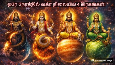 ஒரே நேரத்தில் வக்ர நிலையில் 4 கிரகங்கள்: மார்ச் 04 முதல் இந்த 3 ராசிக்காரங்க கவனமாக இருக்கணும்..