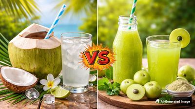 இளநீர் Vs நெல்லிக்காய் ஜூஸ் - இவற்றில் கோடையில் குடிக்க சிறந்தது எது?