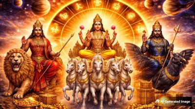 30 ஆண்டுகளுக்கு பின் உருவாகும் திரிகிரக யோகம்: ஏப்ரல் முதல் வாரத்தில் இந்த 3 ராசிக்கு பண மழை கொட்டும்.. 