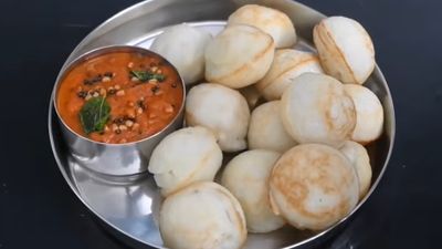 வெள்ளை குழி பணியாரமும், கார சட்னியும் - எப்படி செய்றது-ன்னு பாத்து ஒருடைம் செஞ்சு பாருங்க..