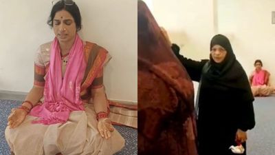 మాధవీలత దుర్గా స్తుతి..ముస్లింల తీవ్ర ఆగ్రహం..భగవద్గీత శ్లోకంతో ట్రోలర్స్‌ కి మాధవీలత చెక్!