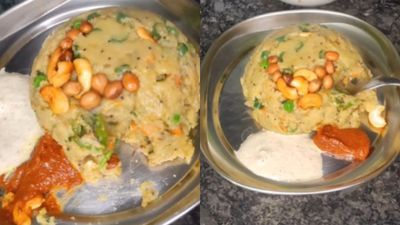 నెయ్యి తాలింపు,జీడిపప్పుల క్రంచ్..స్వర్గాన్ని తలపించే జొన్న పిండి ఉప్మా..టేస్ట్ వేరే లెవెల్ అంతే!