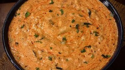 నో గ్యాస్, నో స్టవ్.. నిమిషాల్లో తయారయ్యే కమ్మని పల్లెటూరి రోటి పెరుగు పచ్చడి..ప్లేట్ అన్నం ఖాళీ అవ్వాల్సిందే!