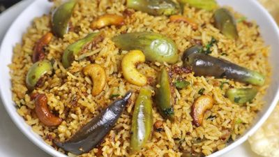 వంకాయ ఇష్టం లేని వాళ్లు కూడా లొట్టలేసుకుంటూ తినే కర్ణాటక ఫేమస్ వాంగీ బాత్..ఇంట్లోనే చేసుకోండిలా!