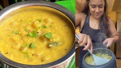 అరటిదూట పప్పు..సమీరా రెడ్డి చెప్పిన ఈ వంటకంతో ఆరోగ్యానికి పండగే!