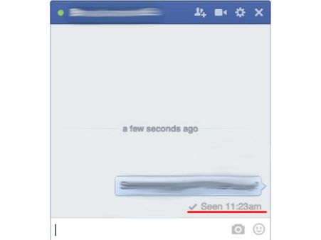 ফেসবুকের দেখা মেসেজ ডিসেবল করা