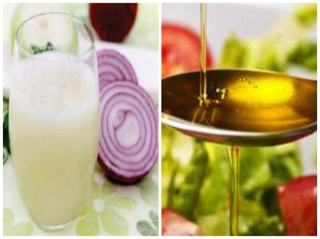 পেঁয়াজের রস ও আয়ুর্বেদিক তেল