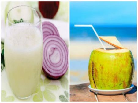 পেঁয়াজের রস ও ডাবের জল 