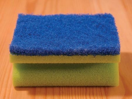 রান্নার বাসন পরিষ্কারের স্পঞ্জ