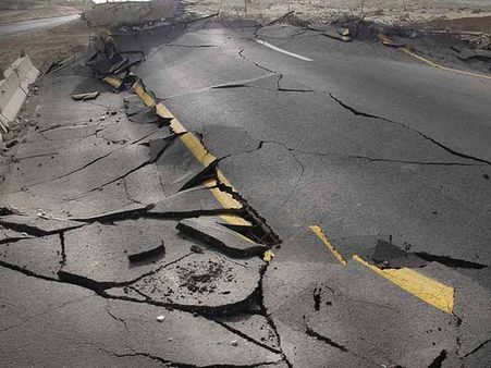 ভূমিকম্পনের কোনও শব্দ হয় না