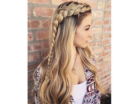 সাইড বিনুনি