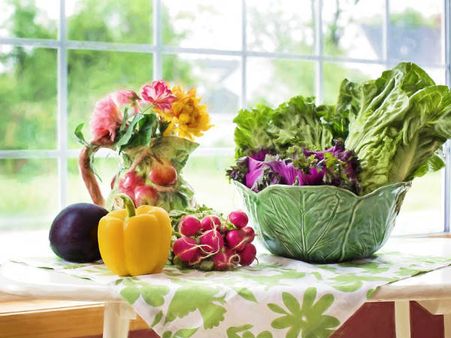 ৮. সবুজ শাক-সবিজ: