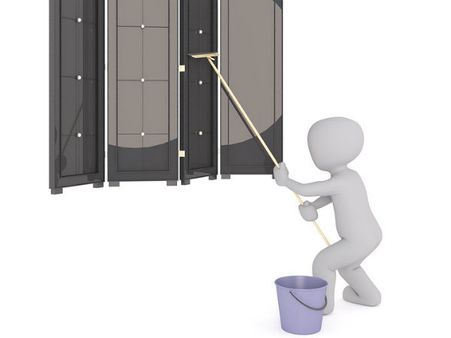 ঝাঁট দেওয়া বন্ধ করুন: