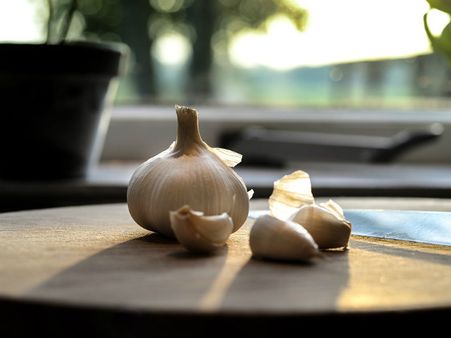 ৮. রসুন: