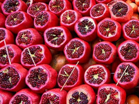 ২. বেদানার রস: