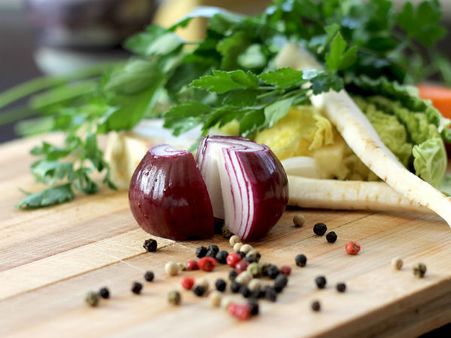 ৩. পেঁয়াজে রস: