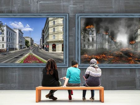 ৮. যুদ্ধের ছবি: