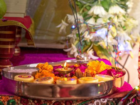 ২. পুজোর আগের আয়োজন: