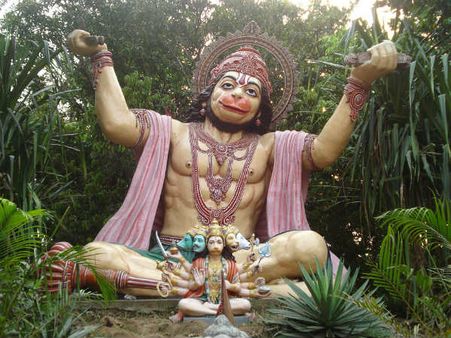 ২. হনুমান জির ছবি: