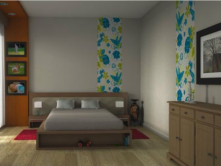 ৩. বেড রুম: