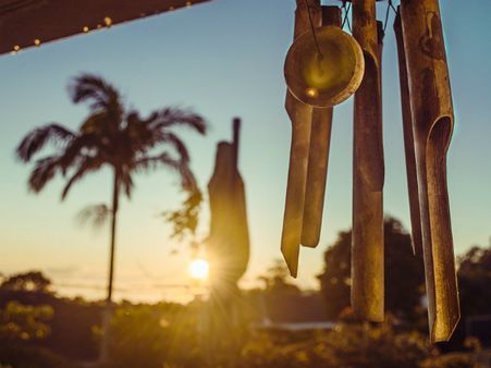 ৩. উইন্ড চেমস: