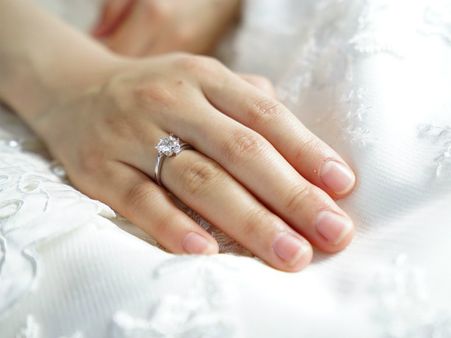 ৪. অনামিকায় যদি দাগ থাকে: