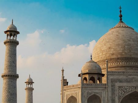 ৫. তাজমহলের শোপিস: