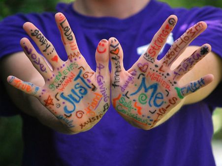 ১. হাতের তালুর একেবারে মাঝামাঝি থাকলে: