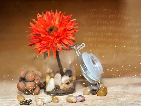 ৮. নকল ফুল মটে নয়: