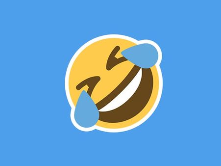 রোলিং অন দ্য ফ্লোর লাফিং ফেস