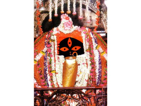 কালীঘাটের কালী মায়ের মূর্তি