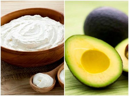 অ্যাভোকাডো এবং দই