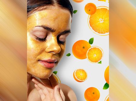গ্রিন টি এবং কমলালেবুর ফেস প্যাক