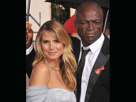 Heidi Klum and Seal
