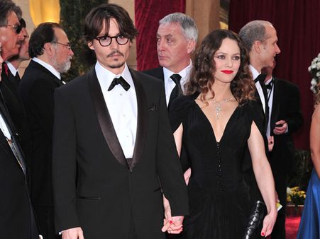 Johnny Depp and Vanessa Paradis