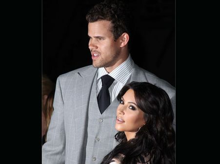 Kim Kardashian and Kris Humphries