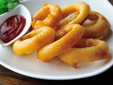 Onion rings/ kanda bhaji