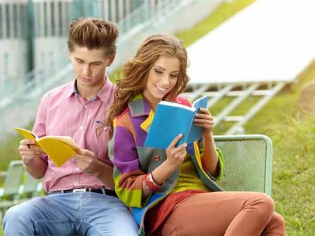 Reading romantic novels