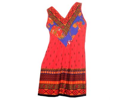 Orange Red Kurti