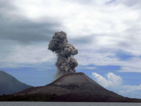 Mt. Krakatoa, Indonesia