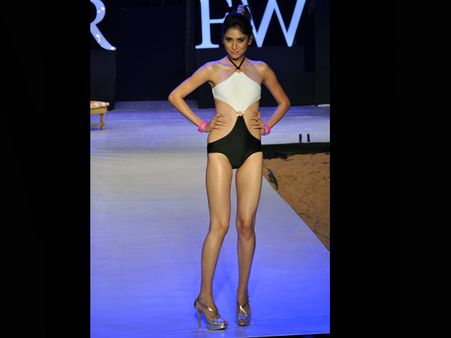 Models In Nidhi Munim's Swimwear Collection